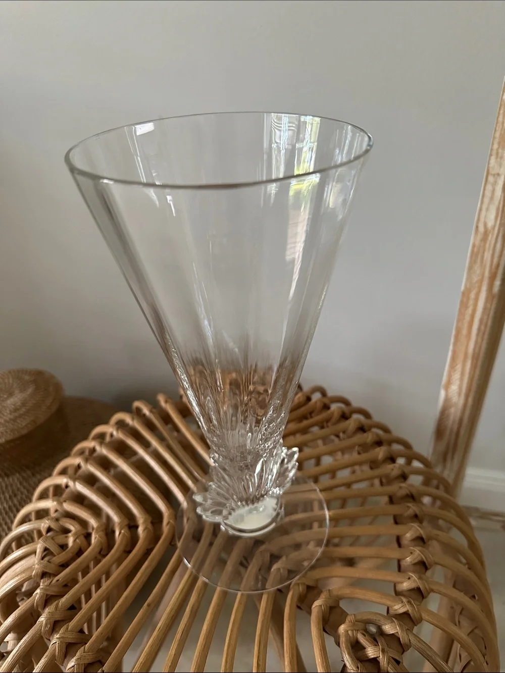 FOSTORIA flame 10” vase